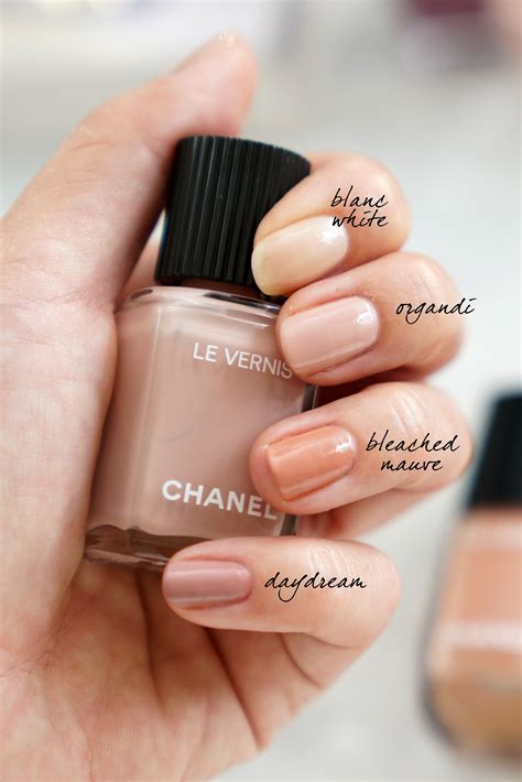 chanel nail polish vs essie.